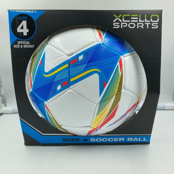Xcello Sports Size 4 Soccer Ball 840312300449 - Picture 2 of 2